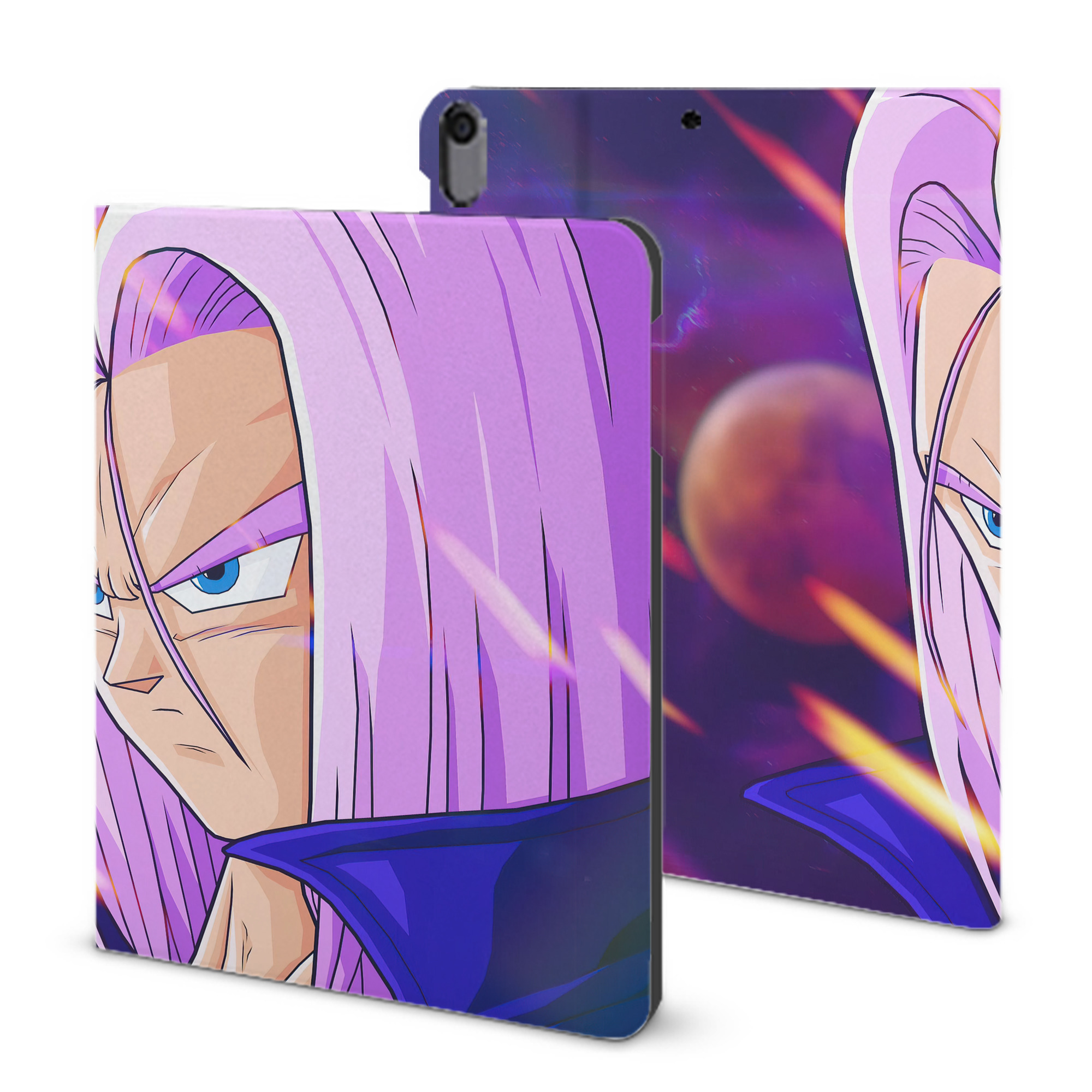 （画像用） ドラゴンボール DRAGON BALL IPad ケース ブック型 PUレザー TPU 耐衝撃 軽量 薄型 ペン収納なし 全面保護 IPad 各モデル対応
